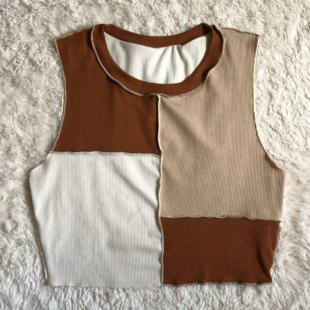 SHEIN Colorblock Tank Top - Picture 2 of 4